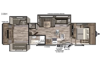 2020 Forest River RV Vibe 33BH