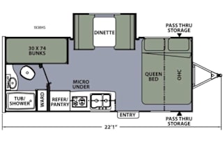 2016 Coachmen RV Apex Nano 193BHS