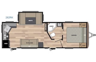 26' travel trailer,  Starlink internet available!