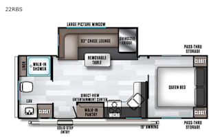 Cozy little home on wheels. 2020 Wildwood trailer