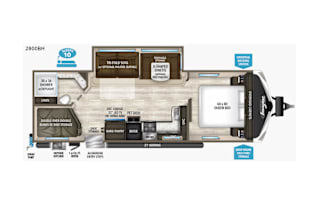 Small Family luxury Camper Rental