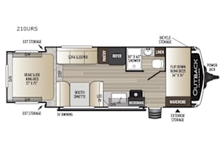 2020 Keystone RV Outback Ultra Lite 210URS