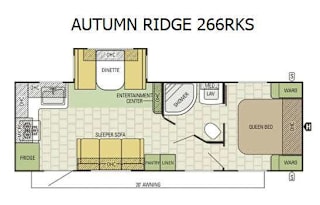 2016 Starcraft Autumn Ridge 266RKS