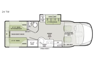 2018 Tiffin 24' Fully Stocked/Auto-Level