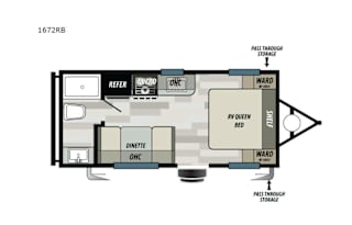 2020 Forest River RV Sonoma 1672RB "Rory"