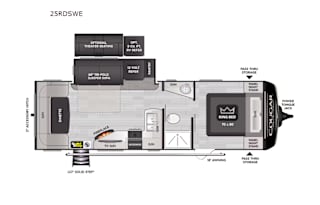 2023 Keystone RV Cougar Half-Ton 25RDSWE