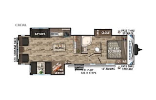 2019 KZ Connect C303RL (Pet Friendly and Sleeps 6)