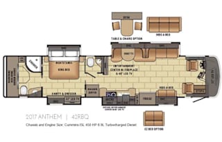 2017 Entegra Coach Anthem 42RBQ