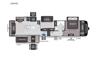 2021 Keystone Cougar 368MBI Fifth Wheel