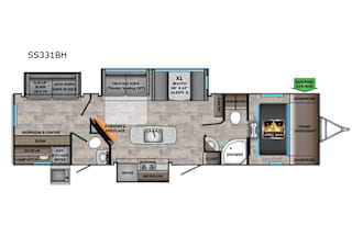 2020 CrossRoads RV Sunset Trail SS331BH
