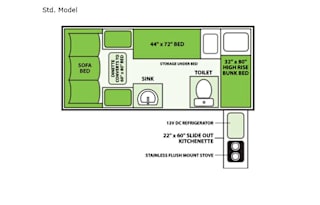 Expedition Off Road /Easy to Tow / Sleeps 4