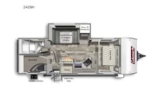2022 Dutchmen RV Coleman Lantern Series 242BH