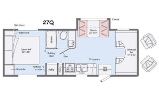 Winnebago | Class C | Sleeps 6 | UNLIMITED MILES!