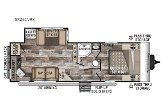 2021 Venture RV Stratus Ultra-Lite SR261VRK