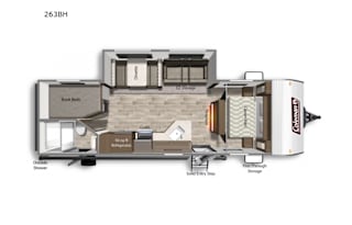 2021 Dutchmen RV Coleman Lantern Series 263BH