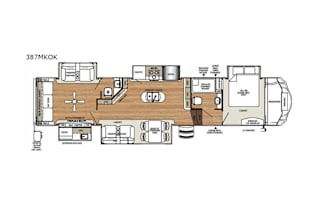 2018 Forrest River Serria 387MKOK