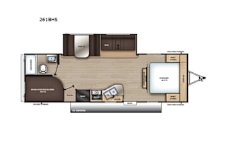 Fam Friendly 2023 Coachman Catalina 261BHS