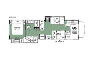 2017 Forest River RV Forester 3171DS Ford