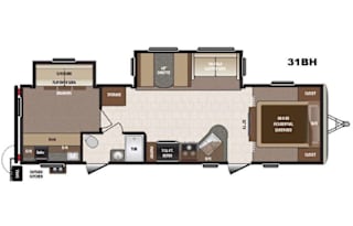 2016 Keystone RV Sprinter Campfire Edition 31BH