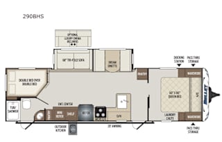 2020 Keystone Bullet 290BHS