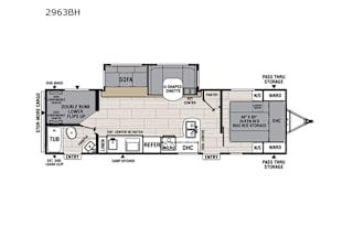 2022 Coachmen RV Northern Spirit Ultra Lite 2963BH