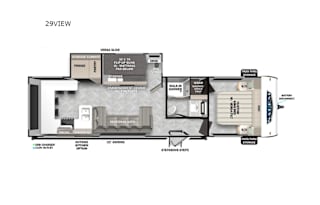 2024 Salem 29view Secret Bunkhouse