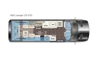 2021 Midwest Automotive Passage MD2 Lounge 170 STD