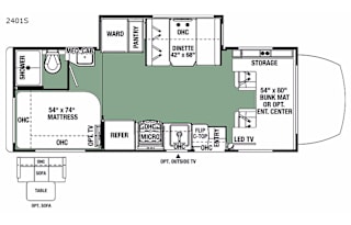 Sprinter Forest River RV Forester 24L
