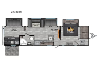 2020 CrossRoads RV Zinger ZR340BH