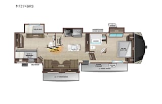2022 Highland Ridge RV Mesa Ridge MF374BHS