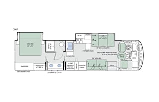 2018 Thor Motor Coach Hurricane 34P
