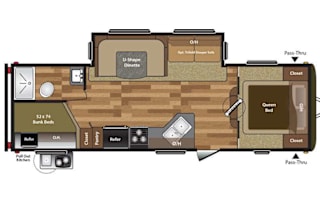 2016 Keystone RV Hideout 27DBS KID/PET Friendly