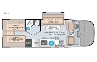 2021 Thor Motor Coach Vegas 24.1
