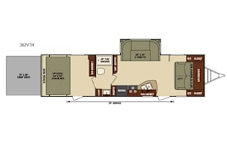 2016 Venture RV SportTrek 302VTH