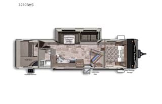 BEAUTIFUL BUNKHOUSE - 2022 Aspen Trail 3280BHS