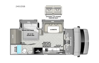 2025 Forest River Forester Model 2401B Motorhome