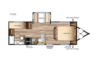 Family friendly, smoke free clean travel trailer.