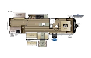 2019 34’ Bunk House - Kid & Pet Friendly - WiFi