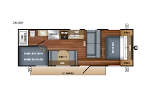 2018 AirBnB on Wheels Jayco JayFlight Bunkhouse