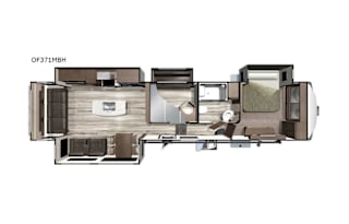 2019 Highland Ridge RV Open Range OF371MBH