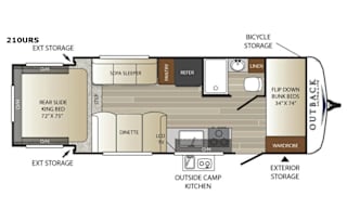 2017 Keystone RV Outback Ultra Lite 210URS