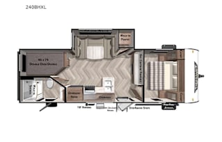 2021 Forest River RV Wildwood X-Lite 240BHXL