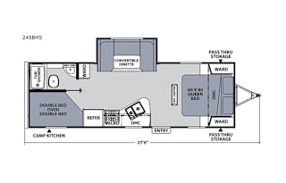 2018 Coachmen Apex 245BHS *Eastside  Located*