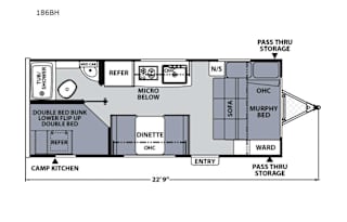 2023 Coachmen Apex Nano 186BH