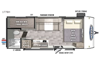 2020 Forest River RV Salem FSX 177BH