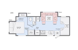 Winnebago Spirit | Cozy Class C RV with 3 slides