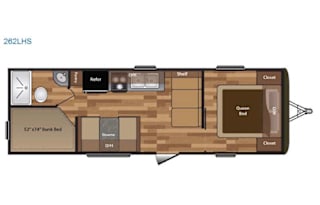 Fun awaits! 2017 Keystone RV Hideout 262LHS.