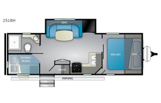 Kid & Pet approved family camper rental!