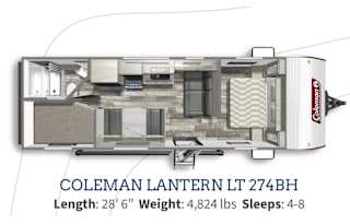 2024 Coleman Latern Lt Glamping