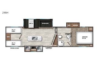 2019 Coachmen RV Chaparral Lite 29BH